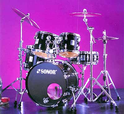 Sonor 1974 Champion Series Kit w/ Hardware in Metallic Silver